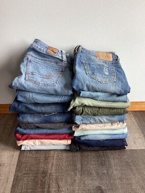 19 pair of jeans
